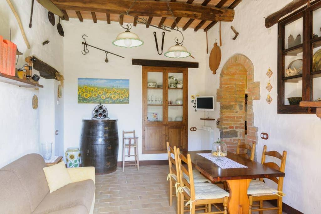 Girasole Cottage Overlooking The Orcia Valley In Tuscany Radicofani Exterior foto