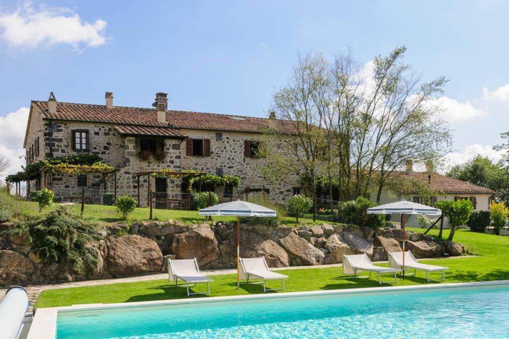Girasole Cottage Overlooking The Orcia Valley In Tuscany Radicofani Exterior foto